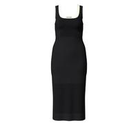 Calvin Klein Sl Interlock Midi Dress Black Talla: L | Vestidos Midi Outlet | Mujer | Negro