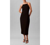 Calvin Klein Sleeveless Ponte Monogram Cami Black Talla: XS | Vestidos Midi Outlet | Mujer | Negro