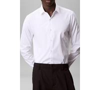 Calvin Klein Camisas de Vestir Delgadas ESNTL Poplin Nos STR SLD para Hombre, Color Blanco (Blanco), Talla M