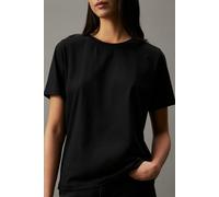 Calvin Klein Smooth Standard Fit T-shirt Black Talla: XS | Camisetas de Seda Outlet | Mujer | Negro