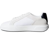 Calvin Klein Sneaker con Suela Cupsole Hombre Chunky Laceup Suela Gruesa, Blanco (Bright White/Black), 42