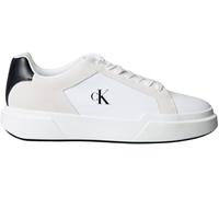 Calvin Klein Sneaker con Suela Cupsole Hombre Chunky Laceup Suela Gruesa, Blanco (Bright White/Black), 42