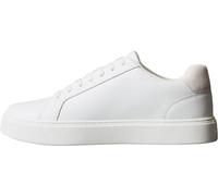 Calvin Klein Sneaker con Suela Cupsole Hombre Classic Laceup de Piel, Blanco (Triple Bright White), 42