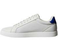 Calvin Klein Sneaker con suela cupsole Hombre con logotipo, Multicolor (Lily White/Purple Blue), 47