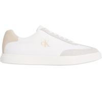Calvin Klein Sneaker con Suela Cupsole Hombre Low Prof Cupsole CV Low Top, Multicolor (Bright White/Oatmeal), 44