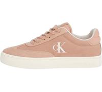 Calvin Klein Sneaker con Suela Cupsole Mujer Classic Low Mix de Lona, Multicolor (Tuscany/Eggshell), 40