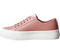Calvin Klein Sneaker con Suela Vulcanizada Mujer Lace Up Low Top, Rosa (Blush/Marshmellow), 42