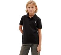 Calvin Klein Solid Polo Lvcksjb29b S/S, Black (Black [CSI] 25Cw1000175Ck), 16 años para Niños
