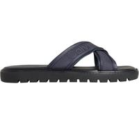 Calvin Klein Sq - Sandalias moldeadas Xcross Wb HM0HM02101 para hombre, color azul (Ck Navy/Black), talla 11