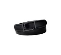Calvin Klein Square Buckle Smooth Belt Black/dark Brown/matte Gunme Talla: 90 | Cinturones Outlet | Hombre | Negro