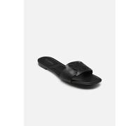 Calvin Klein SQUARE FLAT SANDAL E 36 Negro