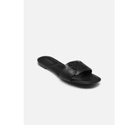 Calvin Klein SQUARE FLAT SANDAL E 37 Negro