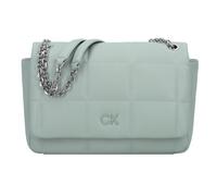 Calvin Klein Square Quilt Bolsa de hombro 31 cm verde