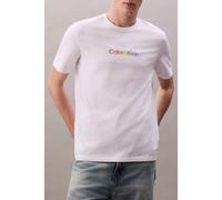 Calvin Klein Ss 20s Brilliant White Talla: M | Camisetas con Decoración Impresa Outlet | Hombre | Blanco