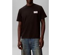 Calvin Klein Ss 20s Easy Collegia Tee Black Talla: XL | Camisetas Básicas Outlet | Hombre | Negro