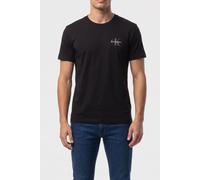 Calvin Klein Ss 30s Classic Micro Tee Black/black Talla: M | Camisetas Básicas Outlet | Hombre | Negro