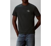Calvin Klein Ss 30s Classic Micro Tee Bright White/dark Teal Talla: XL | Camisetas con Decoración Impresa Outlet | Hombre | Cian