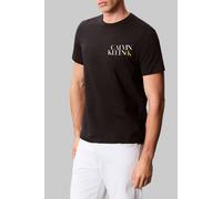 Calvin Klein Ss 30s Eu Ck Ny Word Black Talla: M | Camisetas con Decoración Impresa Outlet | Hombre | Negro