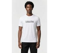 Calvin Klein Ss 30s Eu Sp Outline Bright White Talla: L | Camisetas con Decoración Impresa Outlet | Hombre | Blanco
