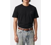 Calvin Klein Ss 30s Jersey Easy Monogram Tee Black Talla: M | Camisetas Básicas Outlet | Hombre | Negro