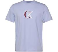 Calvin Klein SS 30S WHSL CKJ 2TONE CK Graphic LV14RE829G - Camisetas gráficas para Hombre, Color Morado (Azul Casual), Talla S, Morado (Azul Casual), S