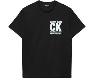 Calvin Klein SS 30s Whsl SP CK Corner Graphic Lv04re819g Camisetas gráficas Hombre (Pack de 1)