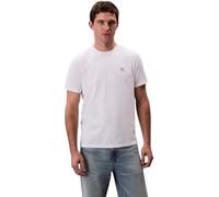 Calvin Klein SS Badge 30S Jersey Classic tee Lv04Rc272G, Camisetas Hombre, Blanco (Bright White), XXL Grande