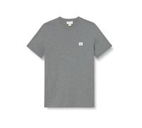 Calvin Klein SS Badge 30S Jersey Classic tee Lv04Rc272G, Camisetas Hombre, Gris (Med Grey Htr), L