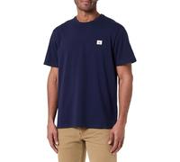 Calvin Klein SS Badge 30S Jersey Classic tee Lv04Rc272G, Camisetas Hombre, Morado (Maritime Blue), XL