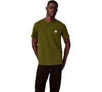 Calvin Klein SS Badge 30S Jersey Classic tee Lv04Rc272G, Camisetas Hombre, Verde (Medieval Forest), XL