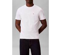 Calvin Klein SS Badge tee 2Pk Lv04Rd248G Camisetas, Multi (Maritime Navy/Bright White), XL para Hombre