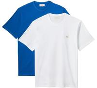 Calvin Klein SS Badge tee 2pk Lv04rd248g Camisetas Hombre (Pack de 2)
