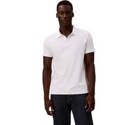 Calvin Klein SS Classic Monogram Polo Lv04Rd255G Polos, White (Bright White), M para Hombre