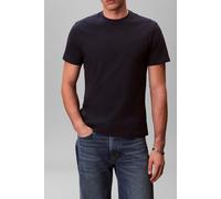 Calvin Klein Ss Classic Monogram Tee Dark Sapphire/bright White Talla: M | Camisetas Básicas Outlet | Hombre | Blanco