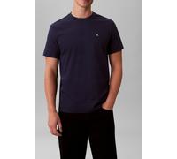 Calvin Klein Camiseta SS Classic Monogram tee LV04RD254G para Hombre, Color Morado (Azul marítimo), XXL_Plus, Morado (Azul marítimo), XXL Grande