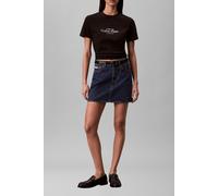 Calvin Klein Ss Classic Nyc Tee Black Talla: S | Camisetas de Seda Outlet | Mujer | Negro