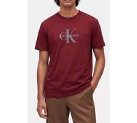Calvin Klein Ss Hero Monologo Tee Renaissance Red Talla: L | Camisetas Básicas Outlet | Hombre | Rojo