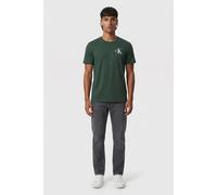 Calvin Klein Ss Left Chest Logo Tee Sycamore Talla: XXL | Camisetas Básicas Outlet | Hombre