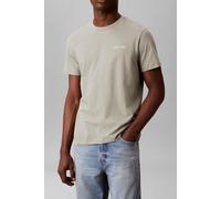 Calvin Klein Ss Micro Logo Crewneck Shadow Talla: S | Camisetas Básicas Outlet | Hombre