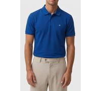 Calvin Klein Ss Monogram Pique Polo Chase Blue Talla: XS | Polos Outlet | Hombre | Azul