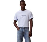 Calvin Klein SS Rlxd Standard Logo Crewnk tee Lv040hm228 Camisetas Hombre (Pack de 1)