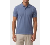 Calvin Klein Ss Slim Refined Pique Polo Dusty Sailor Blue Talla: S | Polos Outlet | Hombre | Azul