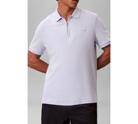 Calvin Klein Ss Slim Supima Zip Polo Heavenly Iris Talla: XXL | Polos Outlet | Hombre | Púrpura