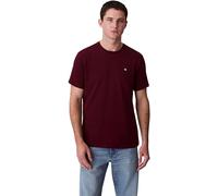 Calvin Klein SS Smooth CTTN Solid Crewnk tee Lv040Hm265, Camisetas Hombre, Rojo (Deep Rouge), L