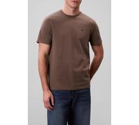 Calvin Klein Ss Smooth Cttn Solid Morel Talla: S | Outlet | Hombre |