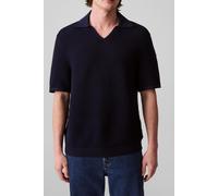 Calvin Klein Ss Snowy Tech Knit Jumper Dark Sapphire Talla: L | Jerséis Outlet | Hombre | Azul