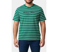 Calvin Klein Ss Stripe Casual Pique Tee Enchanted Forest Talla: XL | Camisetas con Decoración Impresa Outlet | Hombre