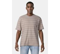 Calvin Klein Ss Stripe Jacquard Plaza Taupe Talla: XXL | Camisetas con Decoración Impresa Outlet | Hombre | Negro