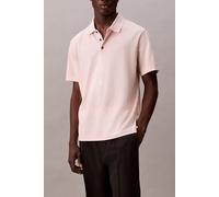 Calvin Klein Ss Stripe Strech Jaquard Polo Silver Peony Talla: XXL | Polos Outlet | Hombre | Gris