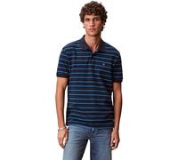 Calvin Klein SS Striped Pique Monogram Polo Lv04rf216g Polos Hombre